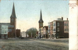 Hospital Lewiston, ME Postcard Postcard Postcard