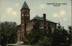 Wingate Hall, University of Maine Postcard