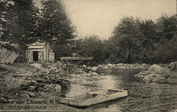 River Scene Postcard