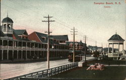 View of Casino Hampton Beach, NH Postcard Postcard Postcard