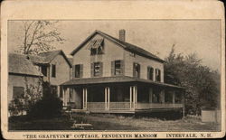 The Grapevine Cottage, Pendexter Mansion Intervale, NH Postcard Postcard Postcard