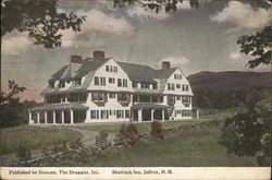 View of Shattuck Inn Jaffrey, NH Postcard Postcard Postcard