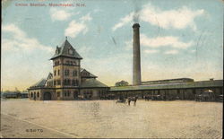 Union Station Manchester, NH Postcard Postcard Postcard