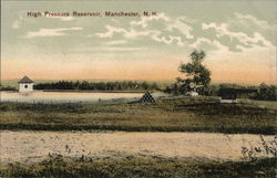 High Pressure Reservoir Manchester, NH Postcard Postcard Postcard