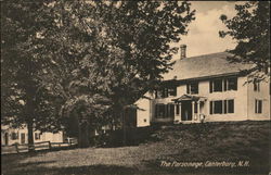 View of The Parsonage Postcard