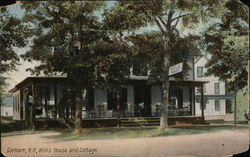 Willis House and Cottage Gorham, NH Postcard Postcard Postcard