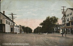 Main Street Looking West Gorham, NH Postcard Postcard Postcard