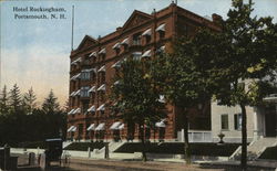 View of Hotel Rockingham Portsmouth, NH Postcard Postcard Postcard