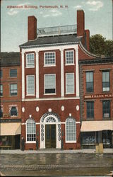 Atheneum Building Portsmouth, NH Postcard Postcard Postcard