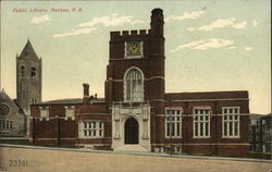 Public Library Postcard