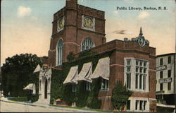 Public Library Postcard