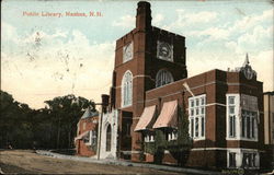 Public Library Postcard