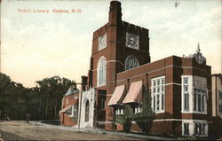 Public Library Nashua, NH Postcard Postcard Postcard