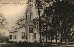 Congregational Church and Historical Society Postcard