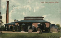 View of Water Works Taunton, MA Postcard Postcard Postcard