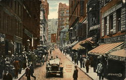 School Street Boston, MA Postcard Postcard Postcard