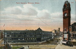 Park Square Boston, MA Postcard Postcard Postcard