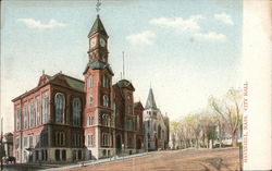 City Hall Haverhill, MA Postcard Postcard Postcard