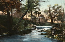 Outlet, Chase's Pond Postcard