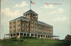 View of "Iduna" York Beach, ME Postcard Postcard Postcard