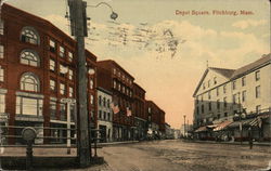 Depot Square Postcard