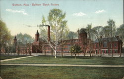 View of Watch Factory Postcard