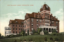 Odd Fellows' Home Postcard