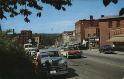 Main Business Thoroughfare Franklin, NH Postcard Postcard Postcard