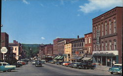 Central Street Franklin, NH Postcard Postcard Postcard