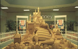 Sand Castle at Hot Springs Mall Postcard