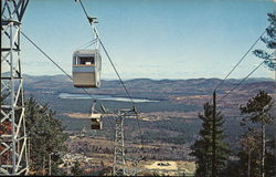 Tramway at Mt. Whittier West Ossipee, NH Postcard Postcard Postcard