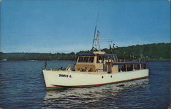 M/V Doris E. - An All-Steel Twin Diesel-Powered Boat Ferries Postcard Postcard Postcard