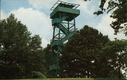 Observation Tower, Fort Walker - Grant Park Atlanta, GA Postcard Postcard Postcard