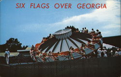 Six Flags Over Georgia Postcard