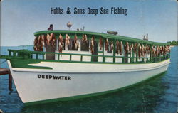 Hobbs & Sons Deep Sea Fishing Postcard Postcard Postcard