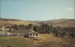 Panoramic View of the City of Fossil, Oregon Postcard Postcard Postcard