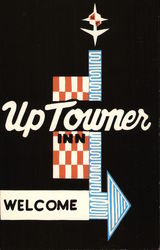 UpTowner Inn Clarksburg, WV Postcard Postcard Postcard