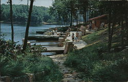 Babcock State Park - Babcock Lake Postcard