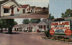 Park Lane Motor Court Spokane, WA Postcard Postcard Postcard