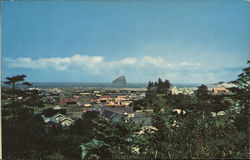 Pacific City with Haystack in the Background Postcard