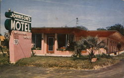 View of Johnson's Motel Havana, FL Postcard Postcard Postcard