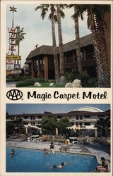 Magic Carpet Motel Postcard