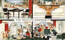 The Schlitz Assembly Postcard