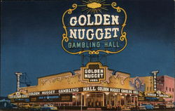 Golden Nugget Gambling Hall Postcard