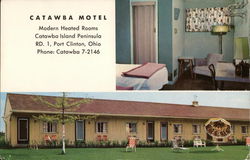 Catawba Motel Postcard