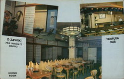 Saito Japanese Restaurant New York, NY Postcard Postcard Postcard