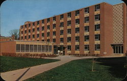 Men's Dormitory on Belknap Campus Postcard