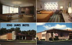 Ling James Motel Rochester, NY Postcard Postcard Postcard