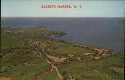 View of Sackets Harbor Postcard