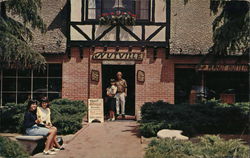 Copenhagen Square Solvang, CA Postcard Postcard Postcard